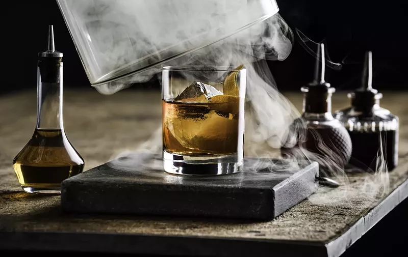 Image: The Pyramid Bar is giving guests a smoke show.