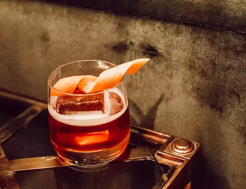 Image: The Adolphus is hosting cocktail classes. The one this past week focused on holiday drinks and cost $45 per person.