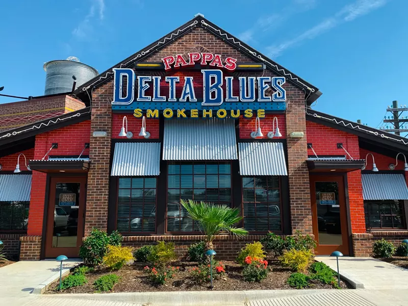Image: Pappas Delta Blues Smokehouse is the newest member of the Pappas restaurant empire.