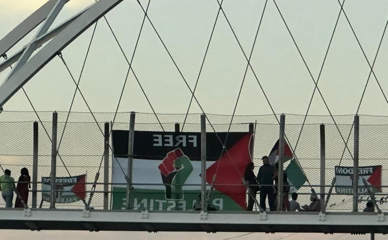 Parks Department Sets Sights on Northaven Bridge Pro-Palestine Protests