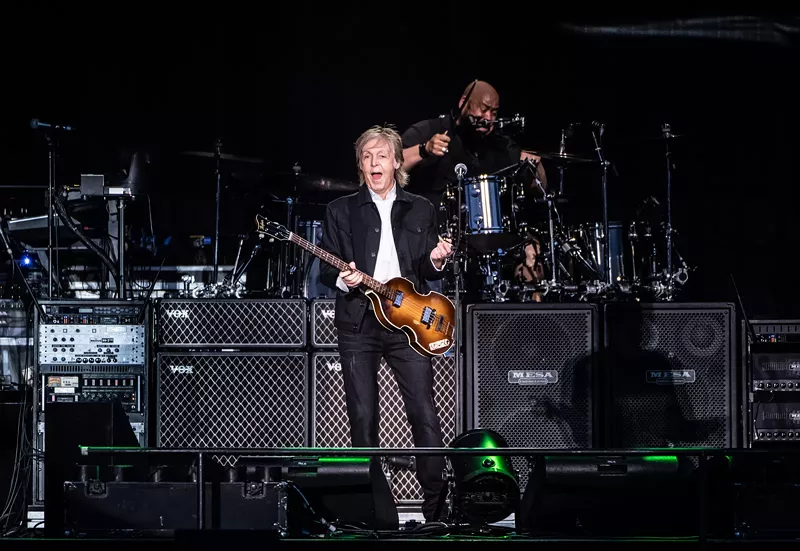 Image: Paul McCartney rocked Arlington's Globe Life Park without breaking a sweat.