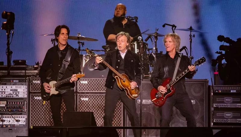 Image: Sir Paul McCartney gave the crowd everything it came for on Tuesday night at Dickies Arena.