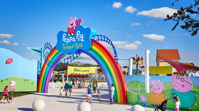 The Peppa Pig Theme Park.