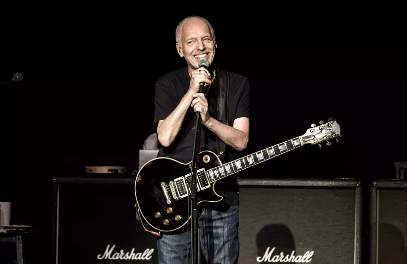 Image: Peter Frampton showed us the way at his last Dallas show.
