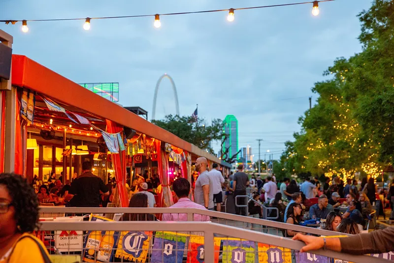 Image: Trinity Groves, pictured way back when: More restaurants were open and we didn't yet have the coronavirus pandemic sweeping through Dallas.