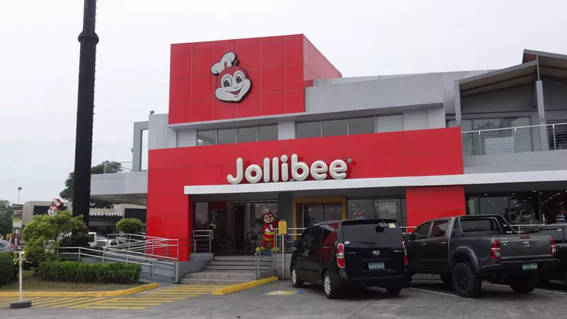 Image: A Jollibee pictured in the Philippines