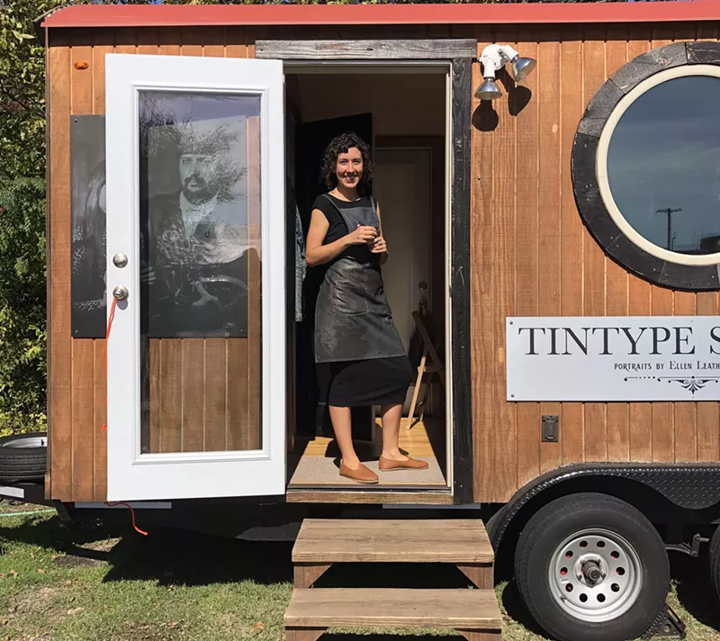 Image: Ellen Leathers-Wishart has made her photo studio the most in-demand photo booth in Dallas.