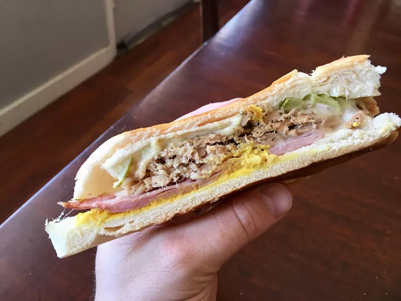 Image: The Cuban at the Dulceria International Bakery has been one of Dallas' best sandwiches for decades.