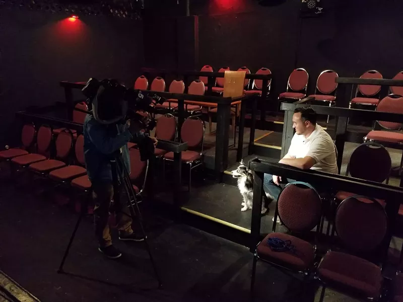 Image: Eric Lankford opened K9 Cinemas.