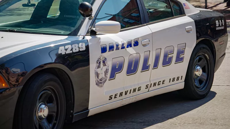 Image: Dallas Police car