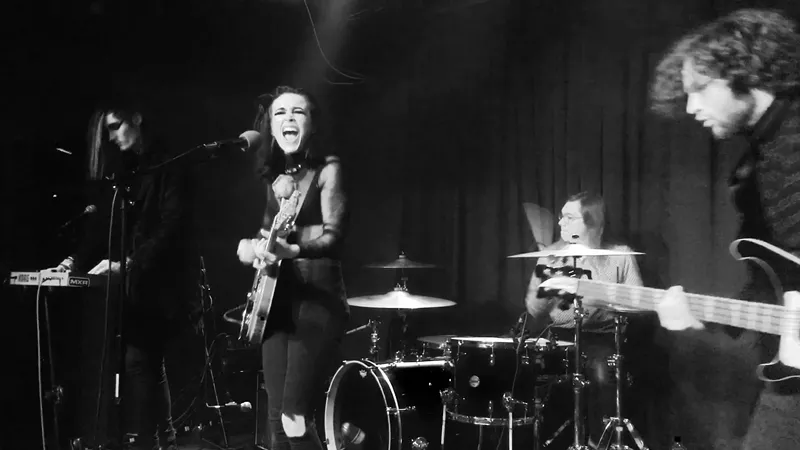 Image: Rosegarden Funeral Party supported its new single, "Blitzkrieg in Holland," with a show at The Nines on Thursday.