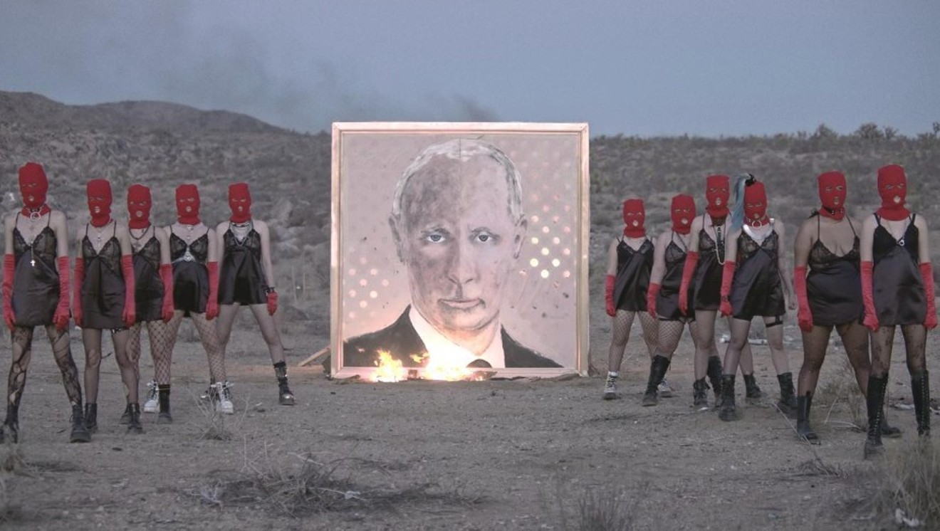 The protest music group and collective Pussy Riot is screening a film about Putin in Dallas.