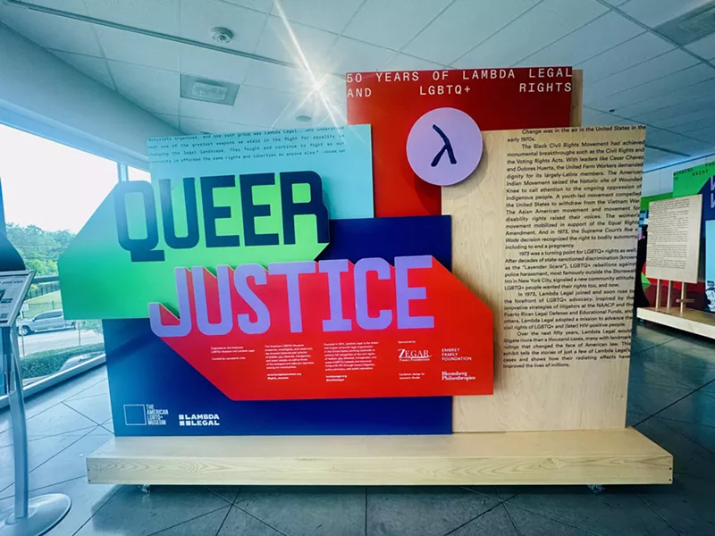 Image: Queer Justice displays the legal battle for LGBTQ liberation in living color.