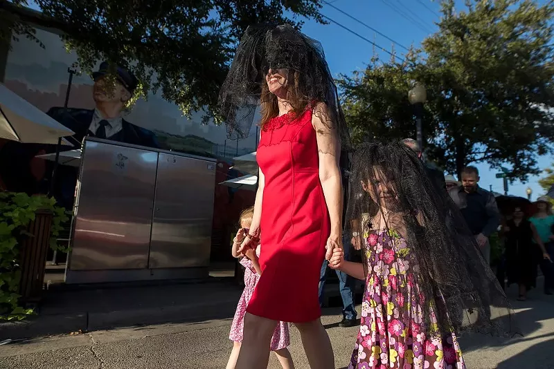 Image: When Angela Hunt was on the City Council, she was sort of the mom of the East Dallas neighborhoods — not something a lot of people would want to be.