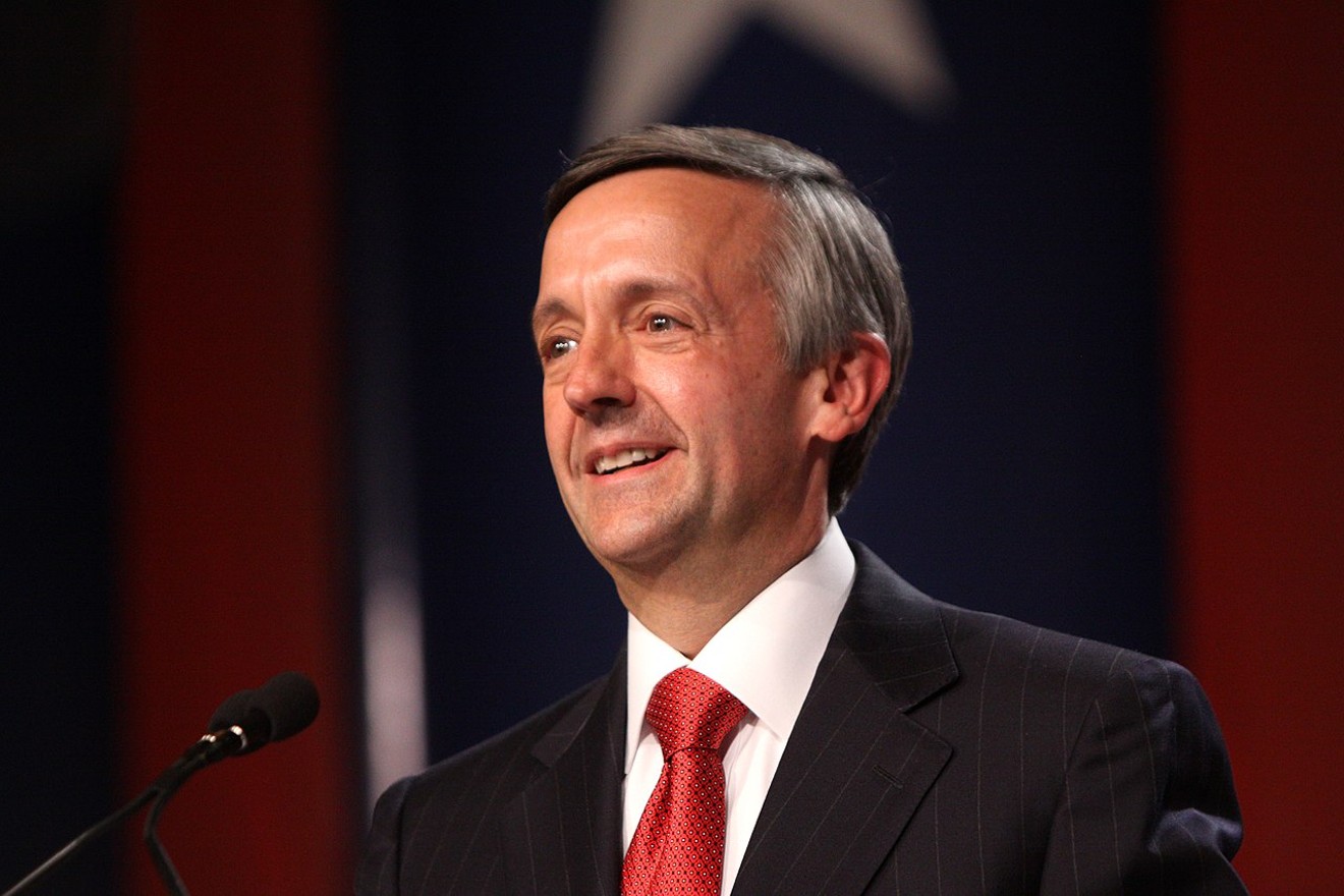 Robert Jeffress, pastor of First Baptist Dallas, makes his seemingly annual appearance on this list.