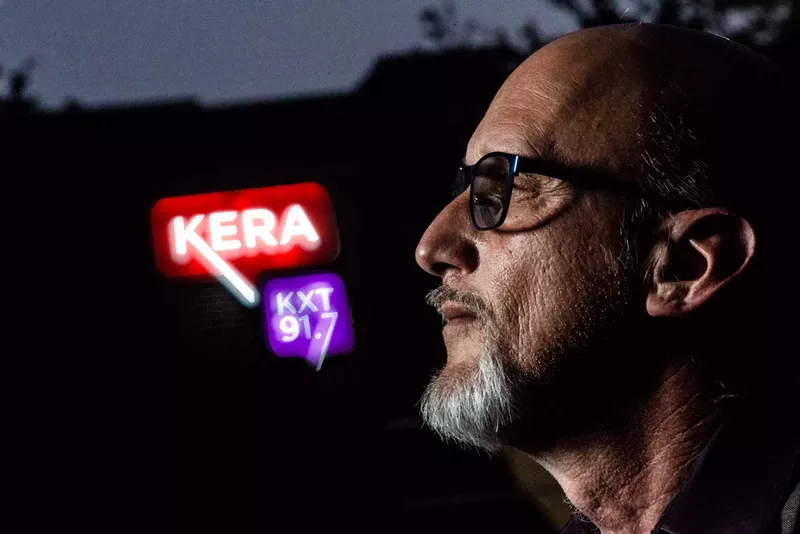Image: Paul Slavens’ band made waves on the young 91.7 KXT.