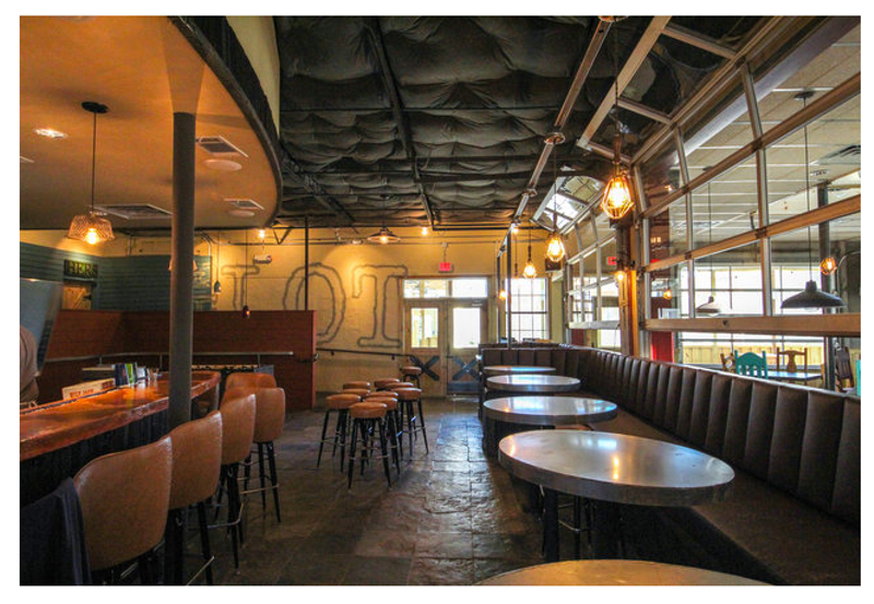 Image: Their cozy indoor space at The Lot makes for a nice rain day hangout.