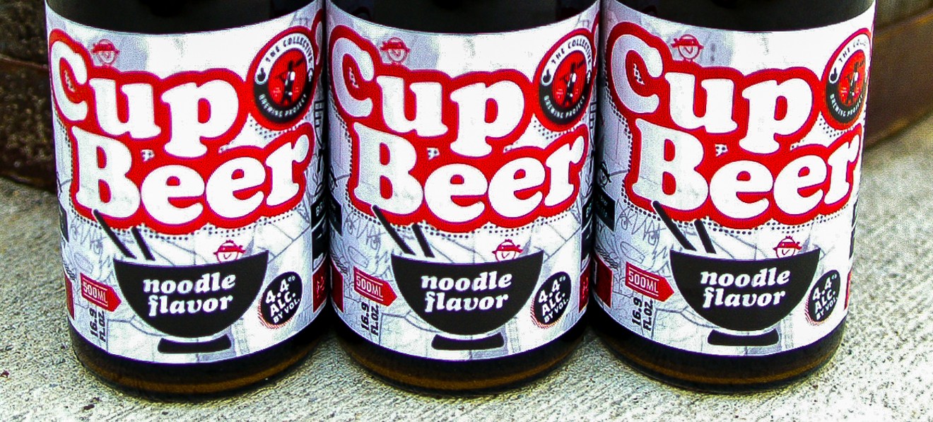 Ramen noodle-flavored beer is a thing, guys — and it's a locally made thing, too.
