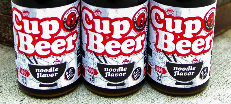 Image: Ramen noodle-flavored beer is a thing, guys — and it's a locally made thing, too.