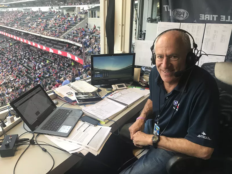 Image: Texas Rangers Hall of Famer Eric Nadel is hosting a charity benefit at the Kessler this week.