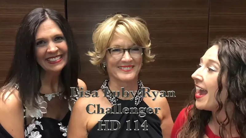 Image: Lisa Luby Ryan was feted by Texans for Vaccine Choice. What does that tell you?