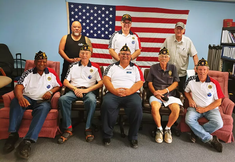 Image: American Legion Post 53 members