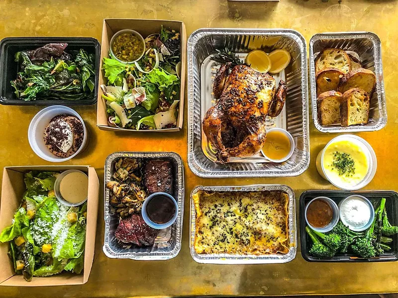 Image: Homewood is now offering family meals to go.