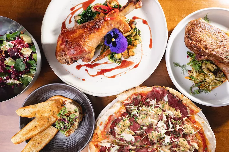Image: Encina's menu changes frequently, so if you like what you see, go for it.