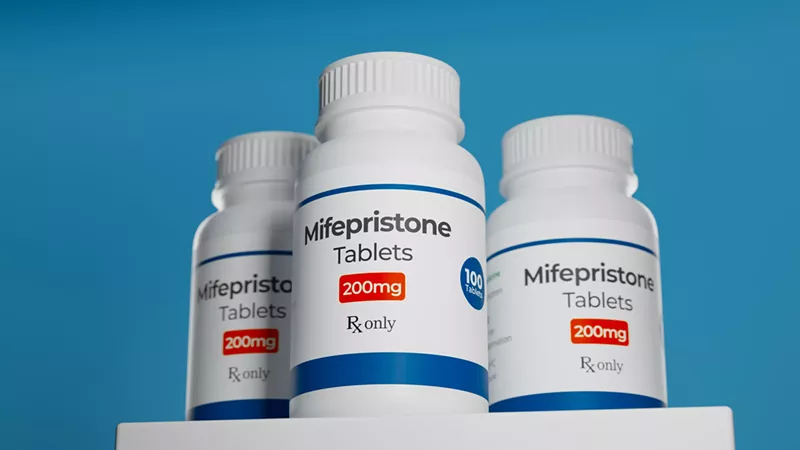 Image: A controversial study cited by Republicans has spurred an investigation into the safety of mifepristone, an abortion-inducing agent that was approved by the FDA 25 years ago.