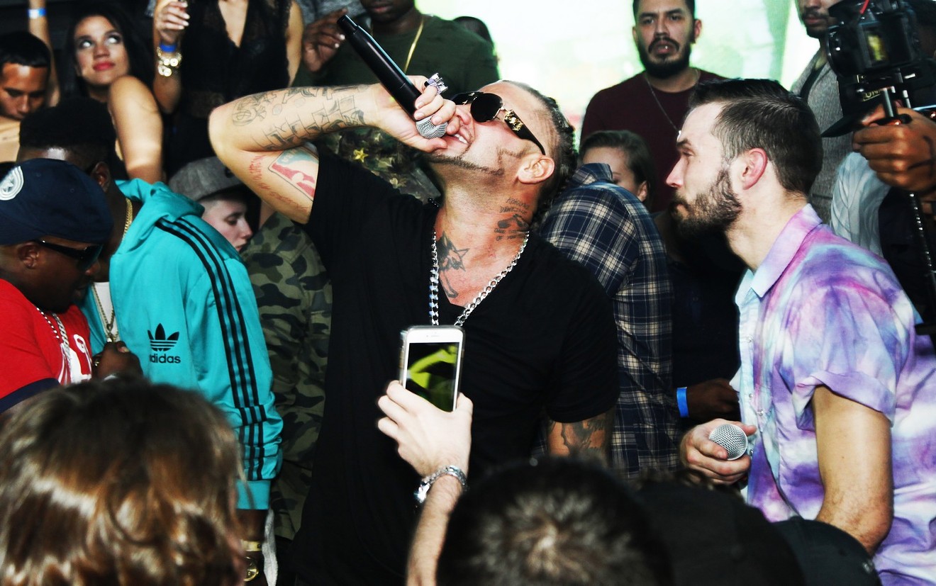 Riff Raff performing with Coed Thursdays at Illume in 2016.