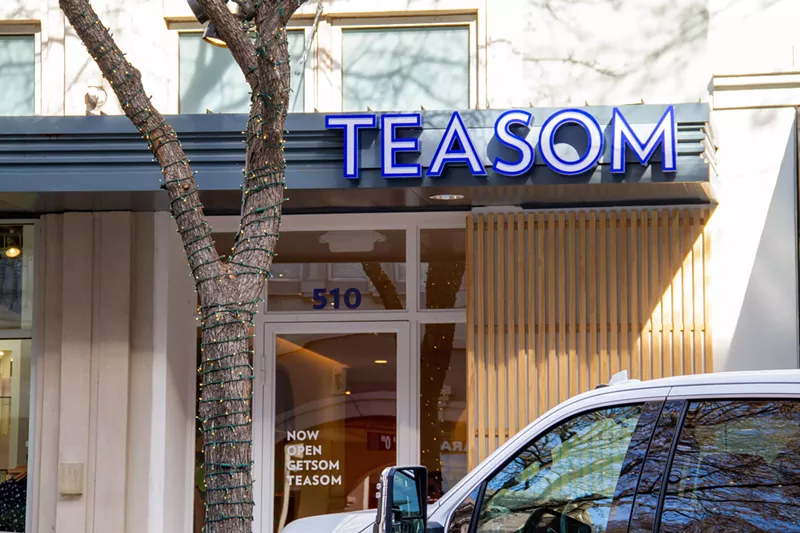 Image: Teasom is in its soft open, providing blended teas to Uptown.
