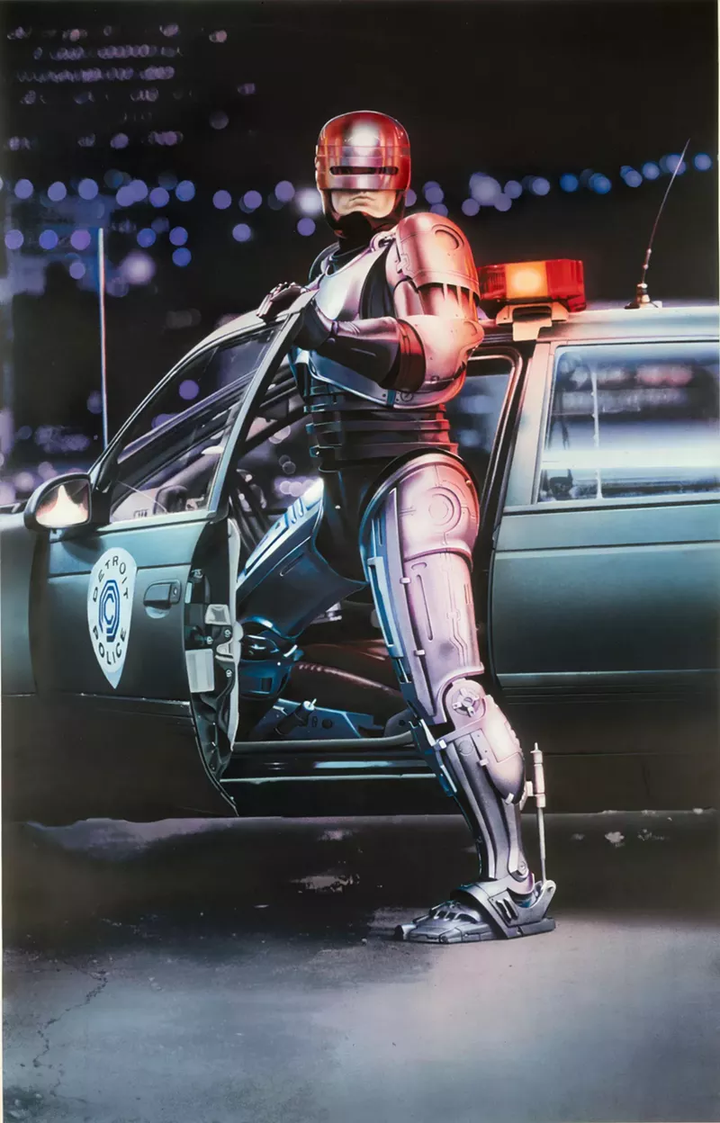 Image: RoboCop, the image used for the original poster.