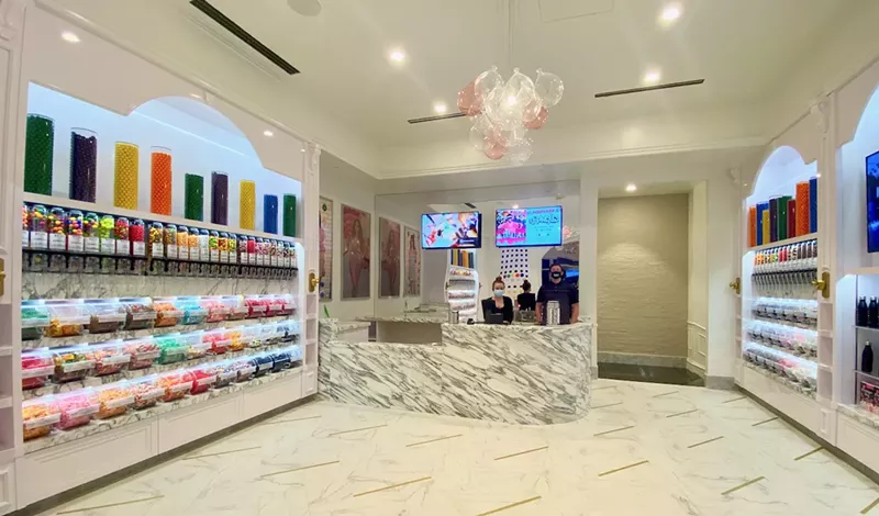 Image: The candy store at the Sugar Factory.