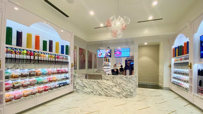 The candy store at the Sugar Factory.