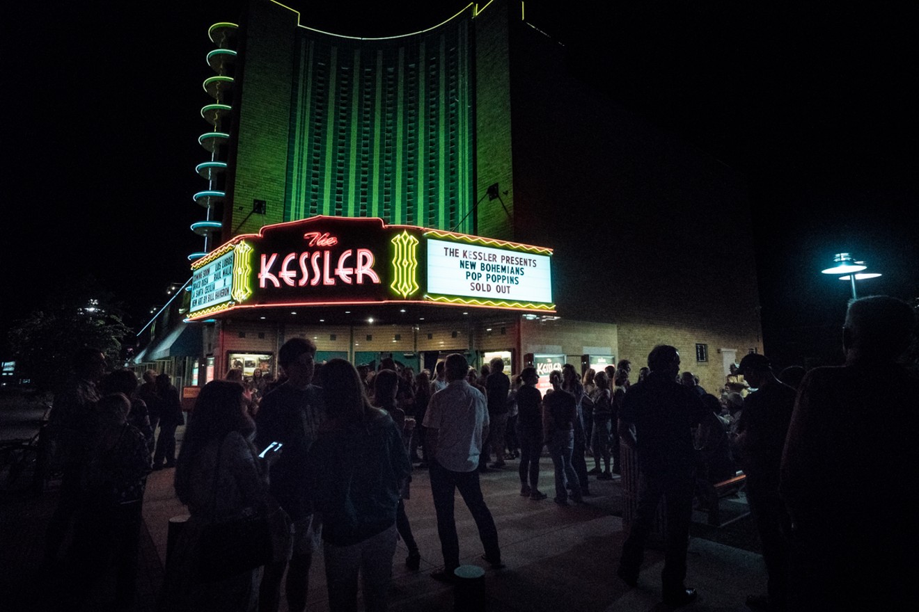 Dallas' Kessler Theater is one local venue that will benefit from the save Our Stages Act.