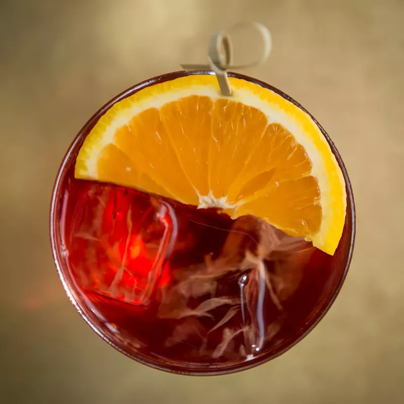 Image: Sassetta's Americano is bitter, like cherries and oranges.