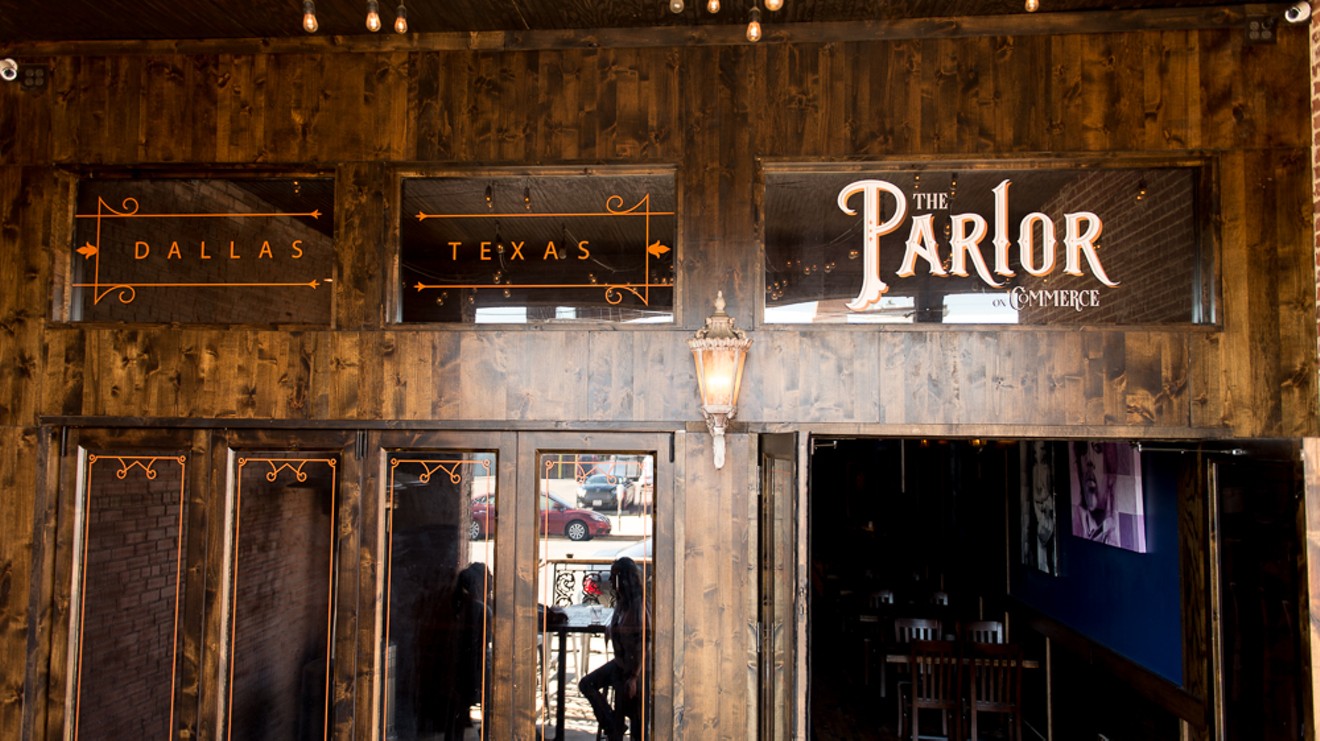 The exterior of the Parlor on Commerce