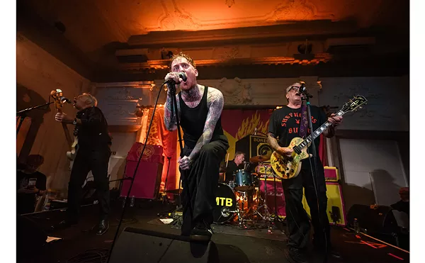 Image: SEX PISTOLS (Steve Jones, Paul Cook, Glen Matlock) featuring Frank Carter