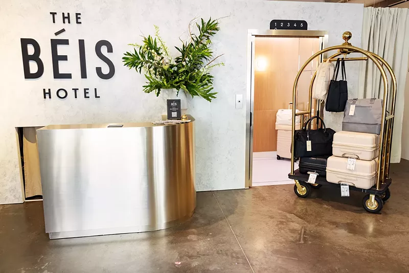 Luggage e-commerce brand BÉIS has a pop-up shop open now in West Village.