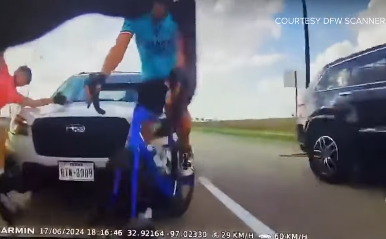 Shocking Video of an SUV Crashing into Bike Riders at DFW Airport Goes Worldwide