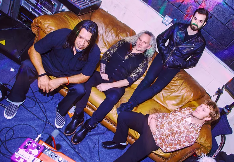 Image: Siamese Hips put together a complex light show to debut at their next live show, then the pandemic came.