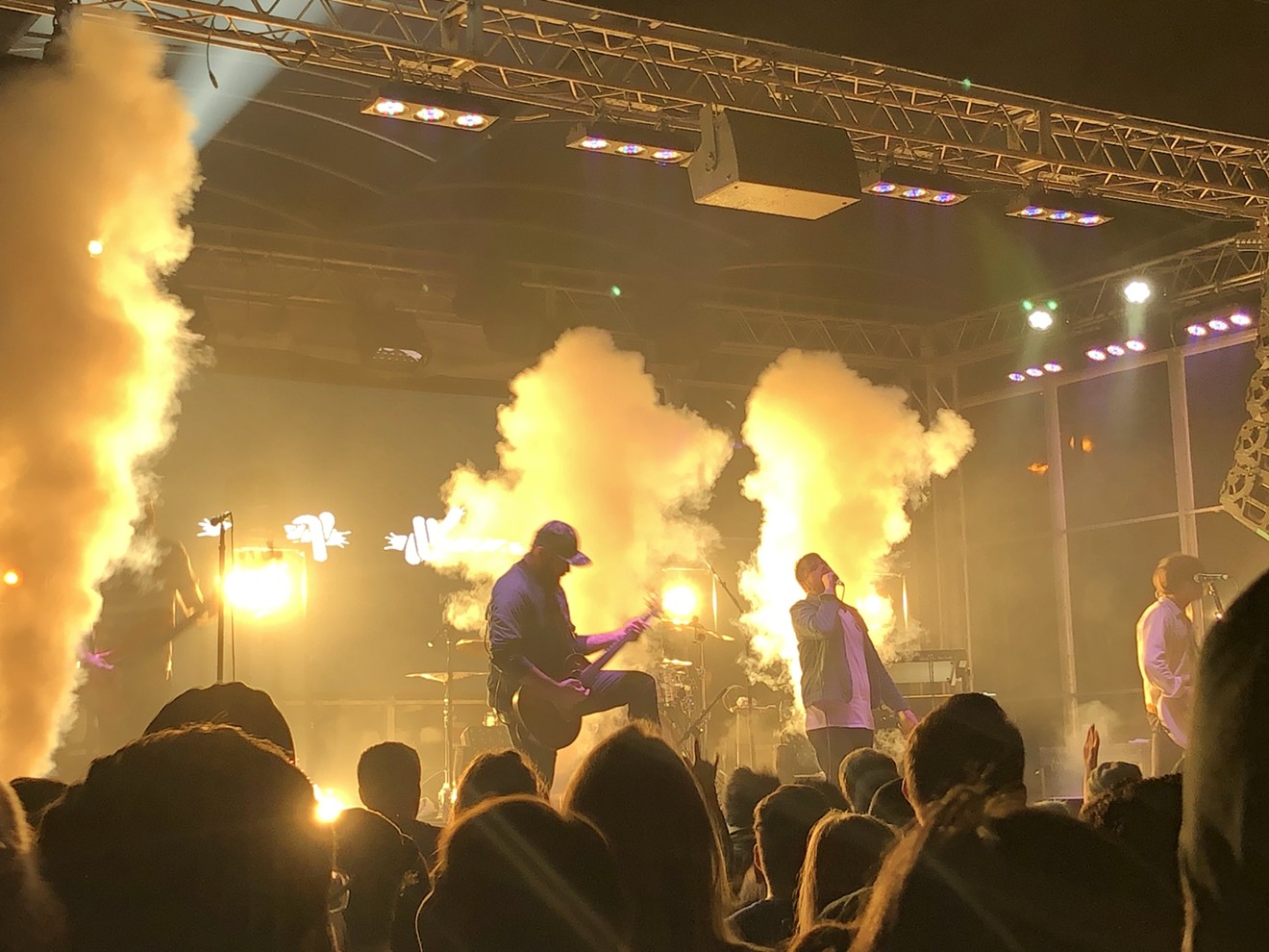 Silverstein performed Thursday night in Dallas.
