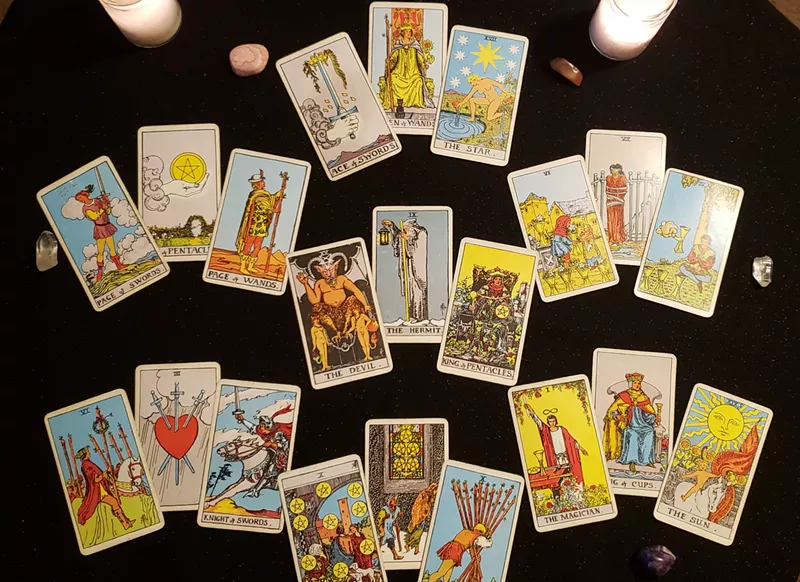 Image: Since no one seems to know what the f—- is going on, we are turning to the cards.