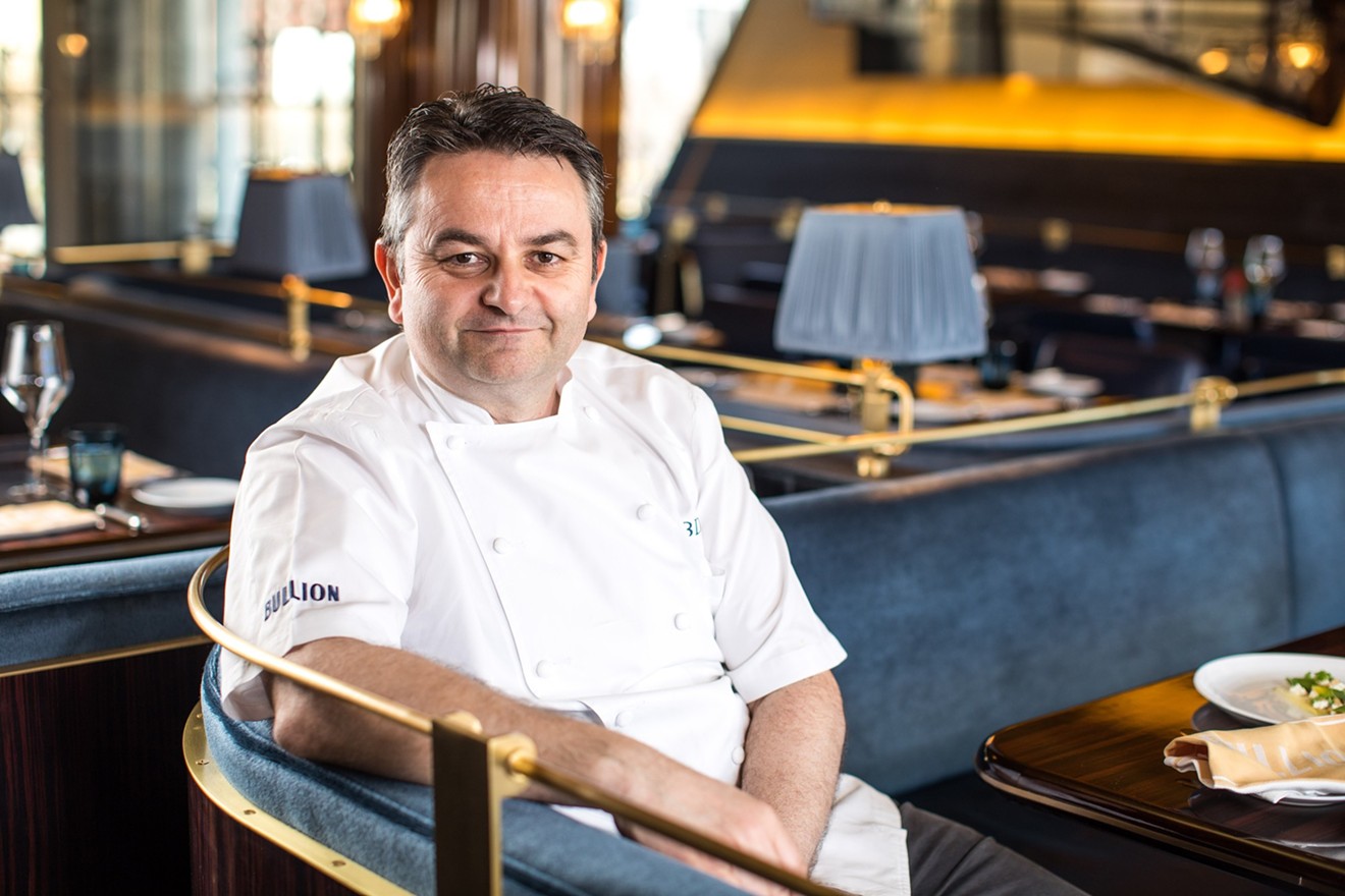 Chef Bruno Davaillon at Bullion is a semifinalist in the 2019 James Beard Awards.