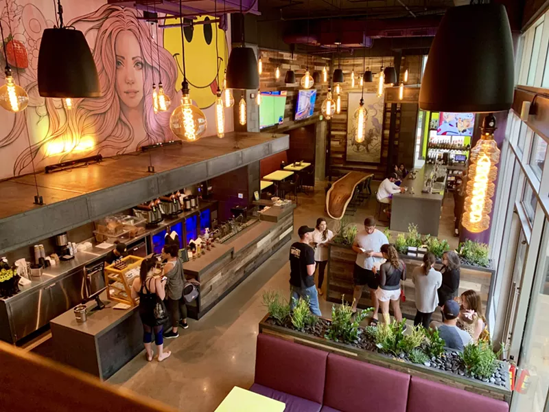 Image: The interior at SkinnyFats, a Las Vegas import open now in West Village