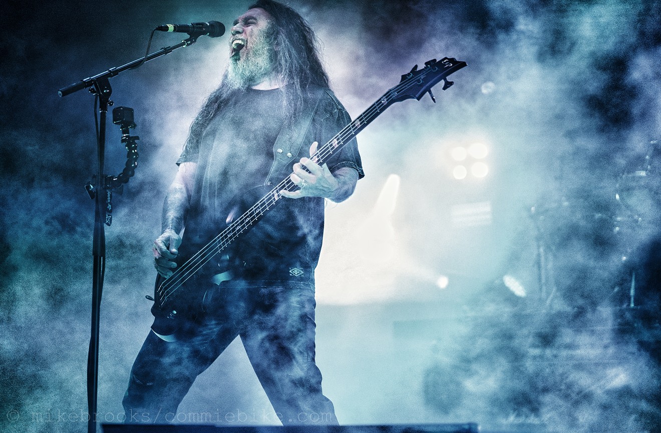 Slayer performed at Gas Monkey in 2016.