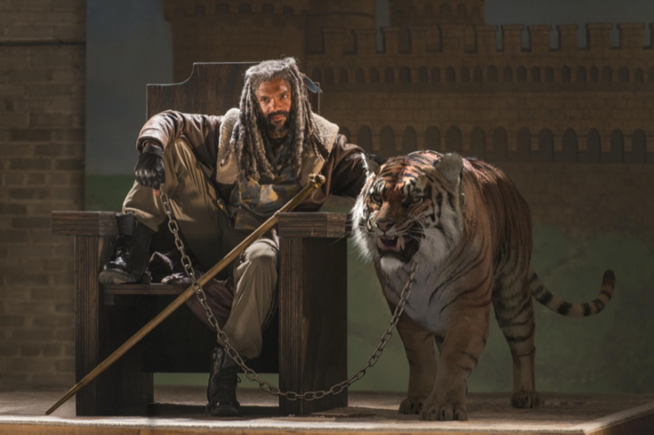 Khary Payton as King Ezekiel on The Walking Dead.