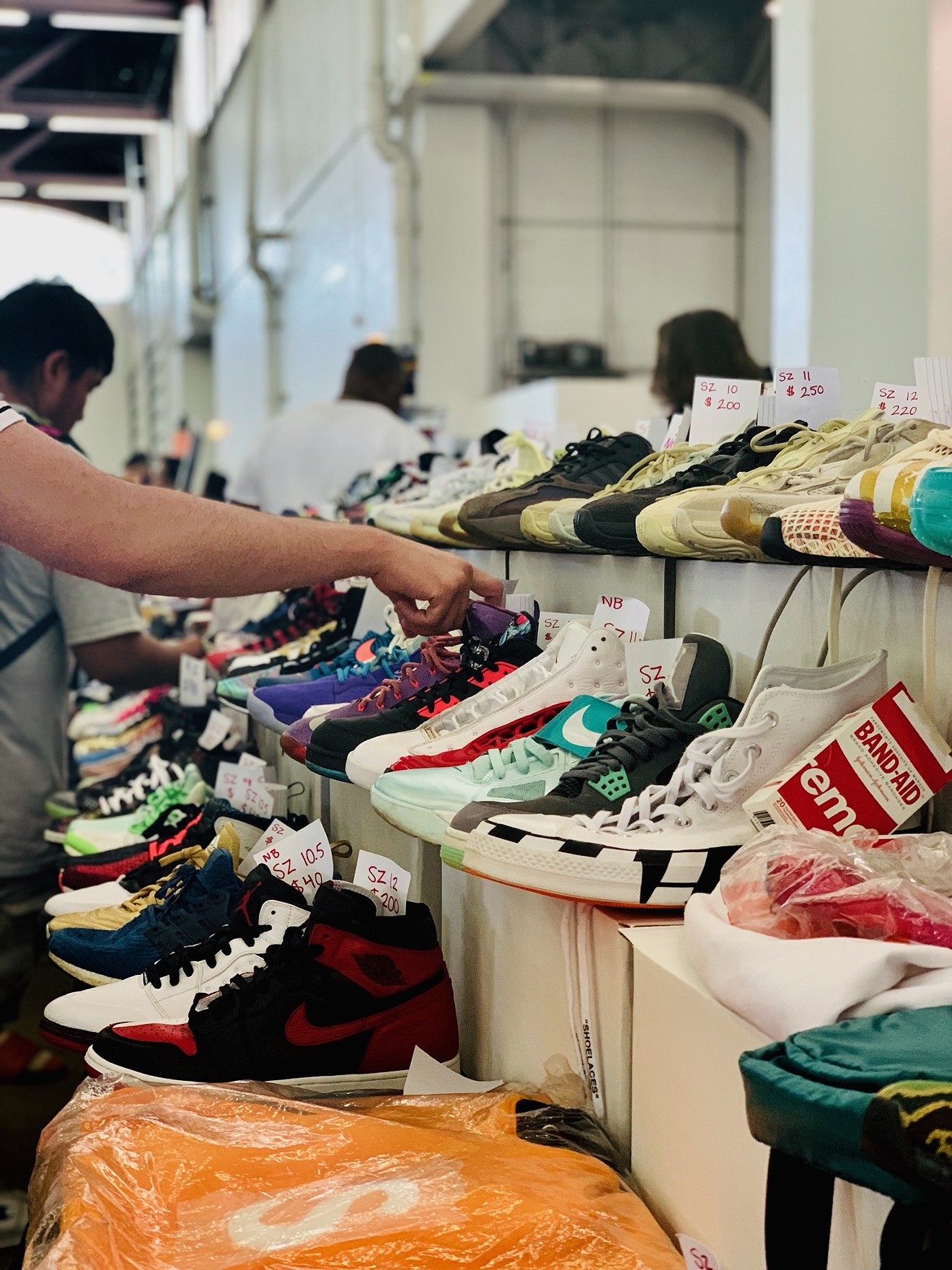 The smell of new and expensive sneakers is intoxicating at the Dallas Sneaker Con.