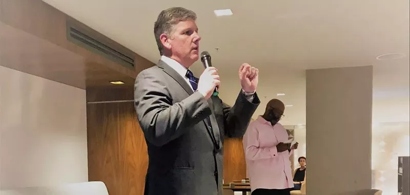 Image: Dallas City Council member David Blewett