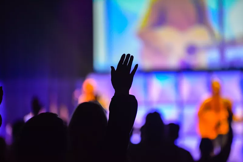 Image: Across the city, musicians wake up every Sunday morning to play their most steady gigs — church worship bands.